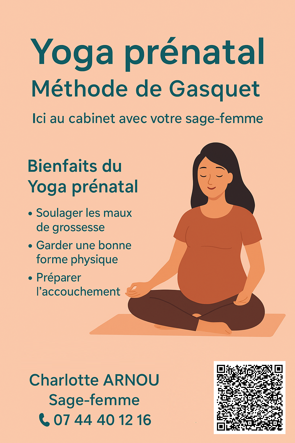 Atelier yoga prénatal Arnou SF